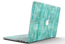 Aqua Watercolor Cross Hatch - MacBook Pro with Retina Display Full-Coverage Skin Kit