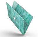 Aqua Watercolor Cross Hatch - MacBook Pro with Retina Display Full-Coverage Skin Kit
