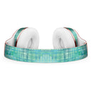 Aqua Watercolor Cross Hatch Full-Body Skin Kit for the Beats by Dre Solo 3 Wireless Headphones
