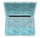 Aqua Watercolor Leopard Pattern - MacBook Pro with Retina Display Full-Coverage Skin Kit