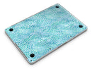 Aqua Watercolor Leopard Pattern - MacBook Pro with Retina Display Full-Coverage Skin Kit