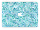 Aqua Watercolor Leopard Pattern - MacBook Pro with Retina Display Full-Coverage Skin Kit