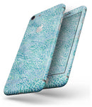 Aqua Watercolor Leopard Pattern - Skin-kit for the iPhone 8 or 8 Plus