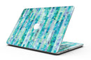 Aqua Watercolor Patchwork - MacBook Pro with Retina Display Full-Coverage Skin Kit