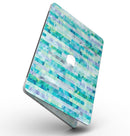 Aqua Watercolor Patchwork - MacBook Pro with Retina Display Full-Coverage Skin Kit