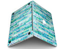 Aqua Watercolor Patchwork - MacBook Pro with Retina Display Full-Coverage Skin Kit
