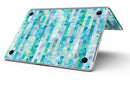 Aqua Watercolor Patchwork - MacBook Pro with Retina Display Full-Coverage Skin Kit