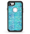 Aqua Watercolor Tiger Pattern - iPhone 7 or 8 OtterBox Case & Skin Kits
