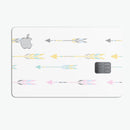 Asceding Colorful Arrows - Premium Protective Decal Skin-Kit for the Apple Credit Card