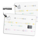 Asceding Colorful Arrows - Premium Protective Decal Skin-Kit for the Apple Credit Card