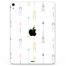 Asceding Colorful Arrows - Full Body Skin Decal for the Apple iPad Pro 12.9", 11", 10.5", 9.7", Air or Mini (All Models Available)