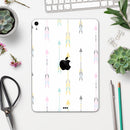 Asceding Colorful Arrows - Full Body Skin Decal for the Apple iPad Pro 12.9", 11", 10.5", 9.7", Air or Mini (All Models Available)