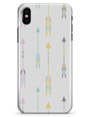 Asceding Colorful Arrows - iPhone X Clipit Case