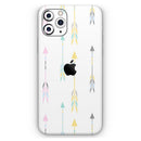 Asceding Colorful Arrows - Vinyl Skin Wrap for iPhone 17 Pro Max, 17 Pro, 17 Air, 17, 16 & All Models — Soft Matte or Ultra Gloss