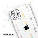 Asceding Colorful Arrows - Vinyl Skin Wrap for iPhone 17 Pro Max, 17 Pro, 17 Air, 17, 16 & All Models — Soft Matte or Ultra Gloss