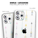 Asceding Colorful Arrows - Vinyl Skin Wrap for iPhone 17 Pro Max, 17 Pro, 17 Air, 17, 16 & All Models — Soft Matte or Ultra Gloss