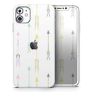 Asceding Colorful Arrows - Vinyl Skin Wrap for iPhone 17 Pro Max, 17 Pro, 17 Air, 17, 16 & All Models — Soft Matte or Ultra Gloss