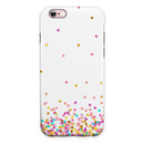 Ascending Multicolor Polka Dots iPhone 6/6s or 6/6s Plus 2-Piece Hybrid INK-Fuzed Case