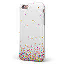 Ascending Multicolor Polka Dots iPhone 6/6s or 6/6s Plus 2-Piece Hybrid INK-Fuzed Case