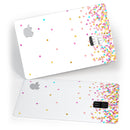 Ascending Multicolor Polka Dots - Premium Protective Decal Skin-Kit for the Apple Credit Card