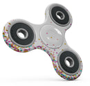Ascending Multicolor Polka Dots Full-Body Fidget Spinner Skin-Kit