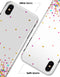 Ascending Multicolor Polka Dots - iPhone X Clipit Case