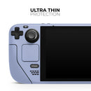 Ash Blue Pastel Color // Vinyl Skin Wrap for Steam Deck OLED & Steam Deck (LCD) — Soft Matte or Ultra Gloss