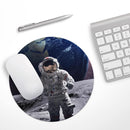 Astronaut V2// WaterProof Rubber Foam Backed Anti-Slip Mouse Pad for Home Work Office or Gaming Computer Desk