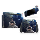 Astronaut V2 // Skin Decal Wrap Kit for Nintendo Switch Console & Dock, Joy-Cons, Pro Controller, Lite, 3DS XL, 2DS XL, DSi, or Wii - Vinyl Skin Wrap for Nintendo Switch 2, OLED, Lite, Pro Controller, Wii & Classic Handhelds