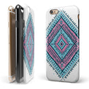 Aztec Diamond iPhone 6/6s or 6/6s Plus 2-Piece Hybrid INK-Fuzed Case