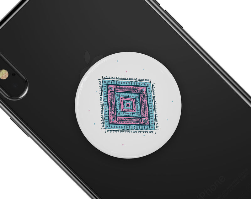 Aztec Diamond - Skin Kit for PopSockets and other Smartphone Extendable Grips & Stands