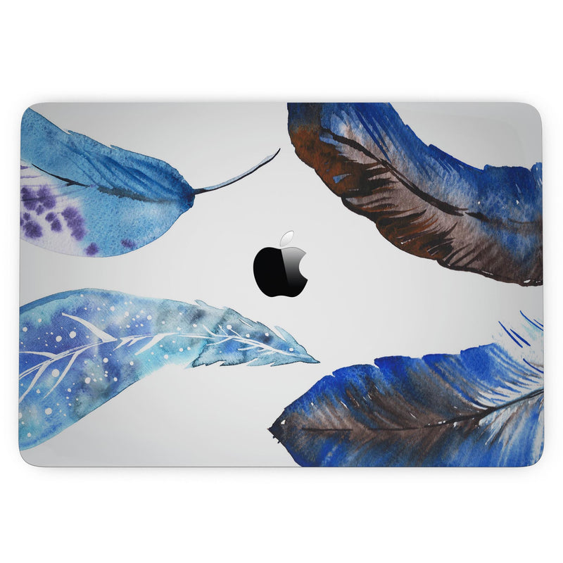 MacBook Pro with Touch Bar Skin Kit - Azul_Watercolor_Feathers-MacBook_13_Touch_V3.jpg?