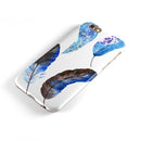 Azul Watercolor Feathers iPhone 6/6s or 6/6s Plus 2-Piece Hybrid INK-Fuzed Case