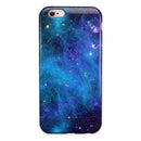 Azure Nebula iPhone 6/6s or 6/6s Plus 2-Piece Hybrid INK-Fuzed Case