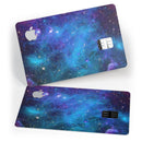 Azure Nebula - Premium Protective Decal Skin-Kit for the Apple Credit Card