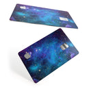 Azure Nebula - Premium Protective Decal Skin-Kit for the Apple Credit Card