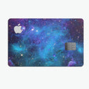 Azure Nebula - Premium Protective Decal Skin-Kit for the Apple Credit Card