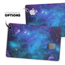 Azure Nebula - Premium Protective Decal Skin-Kit for the Apple Credit Card