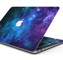 Azure Nebula // Skin Decal Wrap Kit Compatible with the Apple MacBook Pro, Pro with Touch Bar or Air (11, 12, 13, 15 & 16" - All Versions Available)