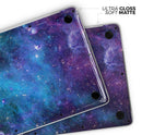 Azure Nebula // Skin Decal Wrap Kit Compatible with the Apple MacBook Pro, Pro with Touch Bar or Air (11, 12, 13, 15 & 16" - All Versions Available)