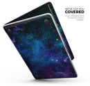 Azure Nebula // Skin Decal Wrap Kit Compatible with the Apple MacBook Pro, Pro with Touch Bar or Air (11, 12, 13, 15 & 16" - All Versions Available)