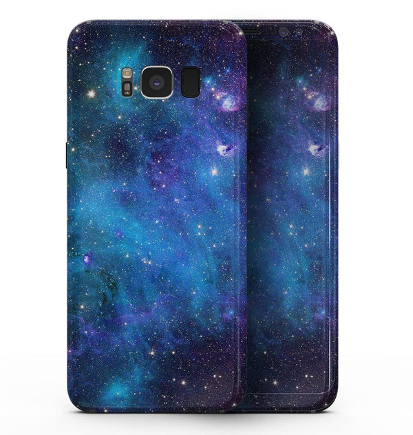 Azure Nebula - Samsung Galaxy S8 Full-Body Skin Kit