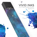 Azure Nebula - Premium Decal Protective Skin-Wrap Sticker compatible with the Juul Labs vaping device