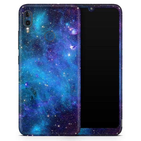 Azure Nebula - Full Body Skin Decal Wrap Kit for Motorola Phones