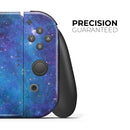 Azure Nebula // Skin Decal Wrap Kit for Nintendo Switch Console & Dock, Joy-Cons, Pro Controller, Lite, 3DS XL, 2DS XL, DSi, or Wii - Vinyl Skin Wrap for Nintendo Switch 2, OLED, Lite, Pro Controller, Wii & Classic Handhelds