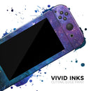 Azure Nebula // Skin Decal Wrap Kit for Nintendo Switch Console & Dock, Joy-Cons, Pro Controller, Lite, 3DS XL, 2DS XL, DSi, or Wii - Vinyl Skin Wrap for Nintendo Switch 2, OLED, Lite, Pro Controller, Wii & Classic Handhelds