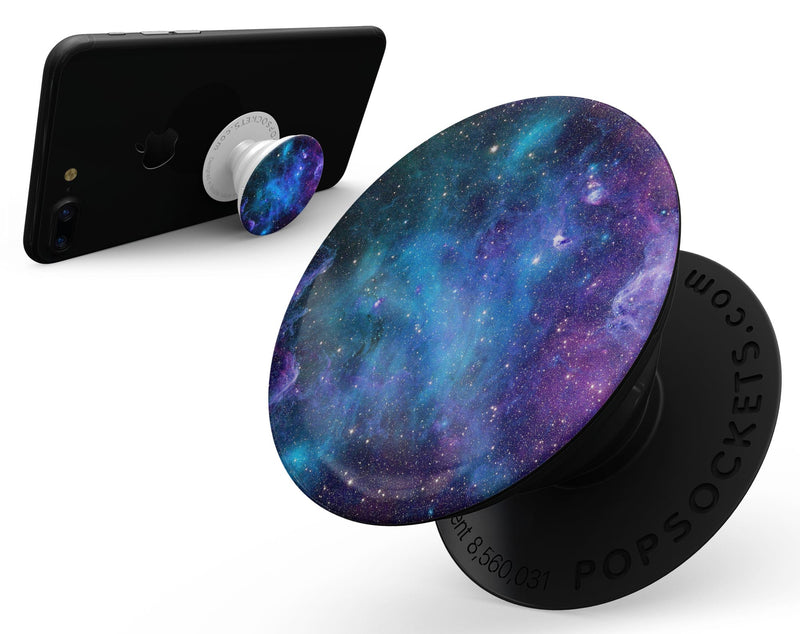 Azure Nebula - Skin Kit for PopSockets and other Smartphone Extendable Grips & Stands