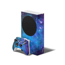 Azure Nebula - Full Body Skin Decal Wrap Kit for Xbox Consoles & Controllers