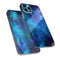 Azure Nebula // Full-Body Skin Decal Wrap Cover for Apple iPhone 15, 14, 13, Pro, Pro Max, Mini, XR, XS, SE (All Models)