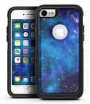 Azure Nebula - iPhone 7 or 7 Plus Commuter Case Skin Kit